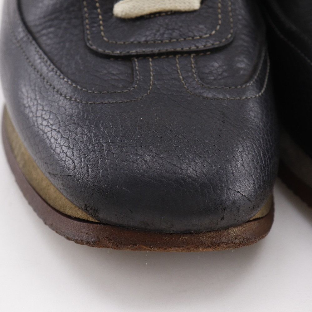 Hermes Hermes Hermès Quick41 1/2 Leather Sneakers Leather Shoes DUTY FREE for USA Size ONE SIZE - 9 Thumbnail