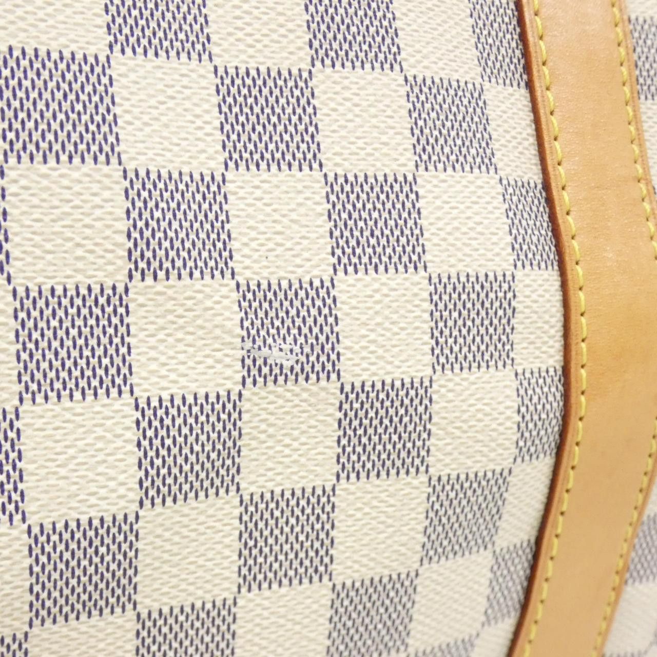 Louis Vuitton Louis Vuitton Louis Vuitton Keepall Bandouliere Damier Azur Boston Bag Textile Travel Bag N41429 DUTY FREE for USA Size ONE SIZE - 5 Thumbnail