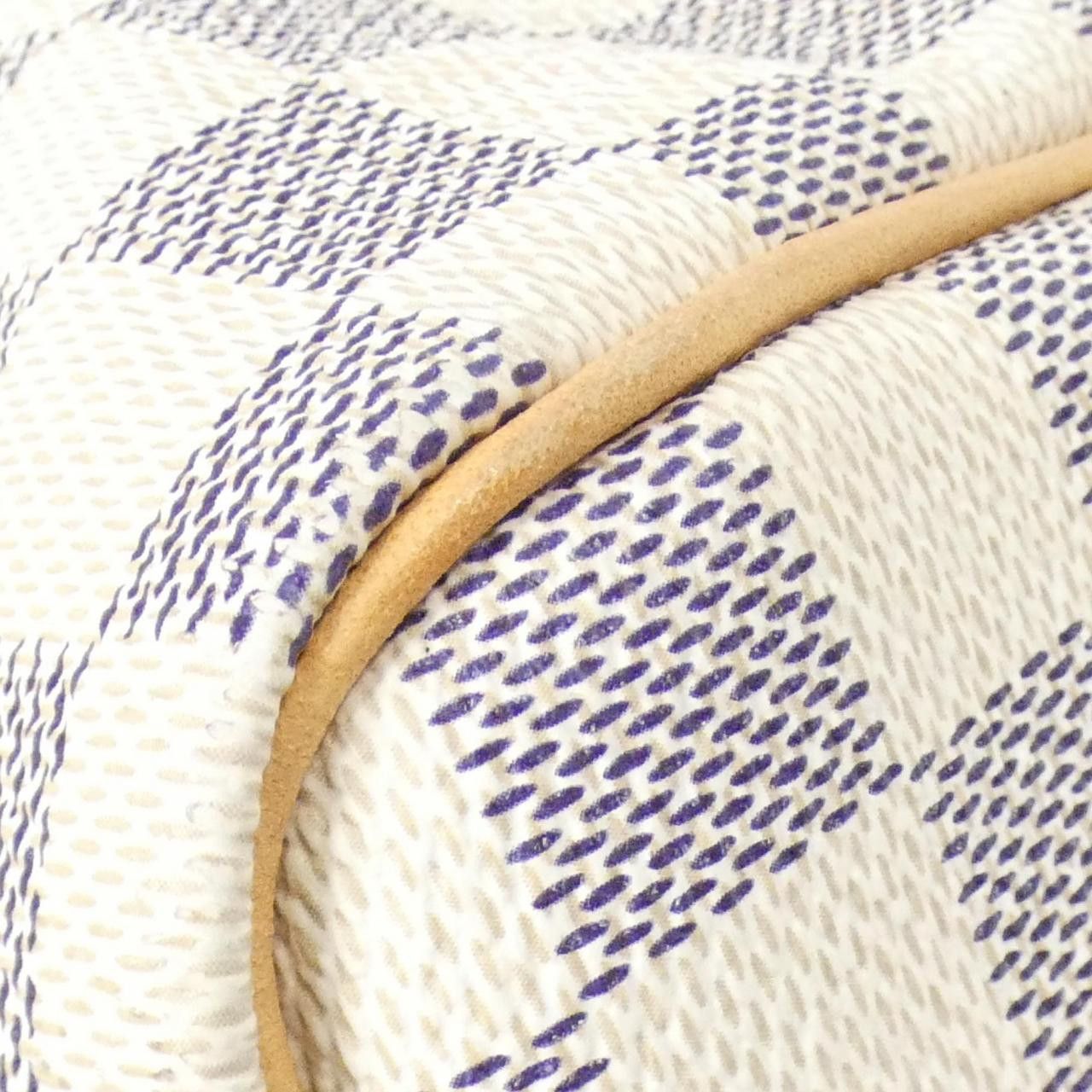 Louis Vuitton Louis Vuitton Louis Vuitton Keepall Bandouliere Damier Azur Boston Bag Textile Travel Bag N41429 DUTY FREE for USA Size ONE SIZE - 2 Thumbnail