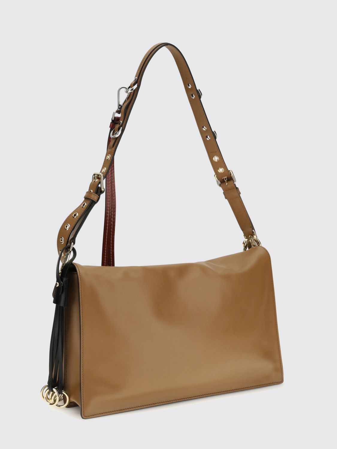 Prada Prada Shoulder Bag Woman Camel Size ONE SIZE - 2 Thumbnail