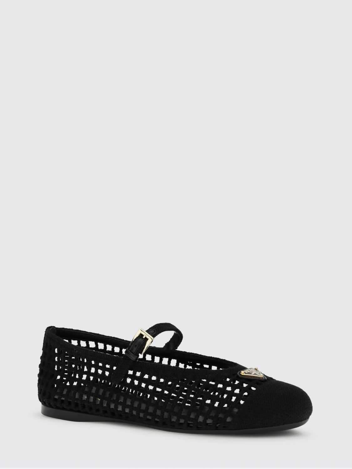 Prada Prada Ballet Flat Woman Black Size US 11 / IT 41 - 2 Thumbnail