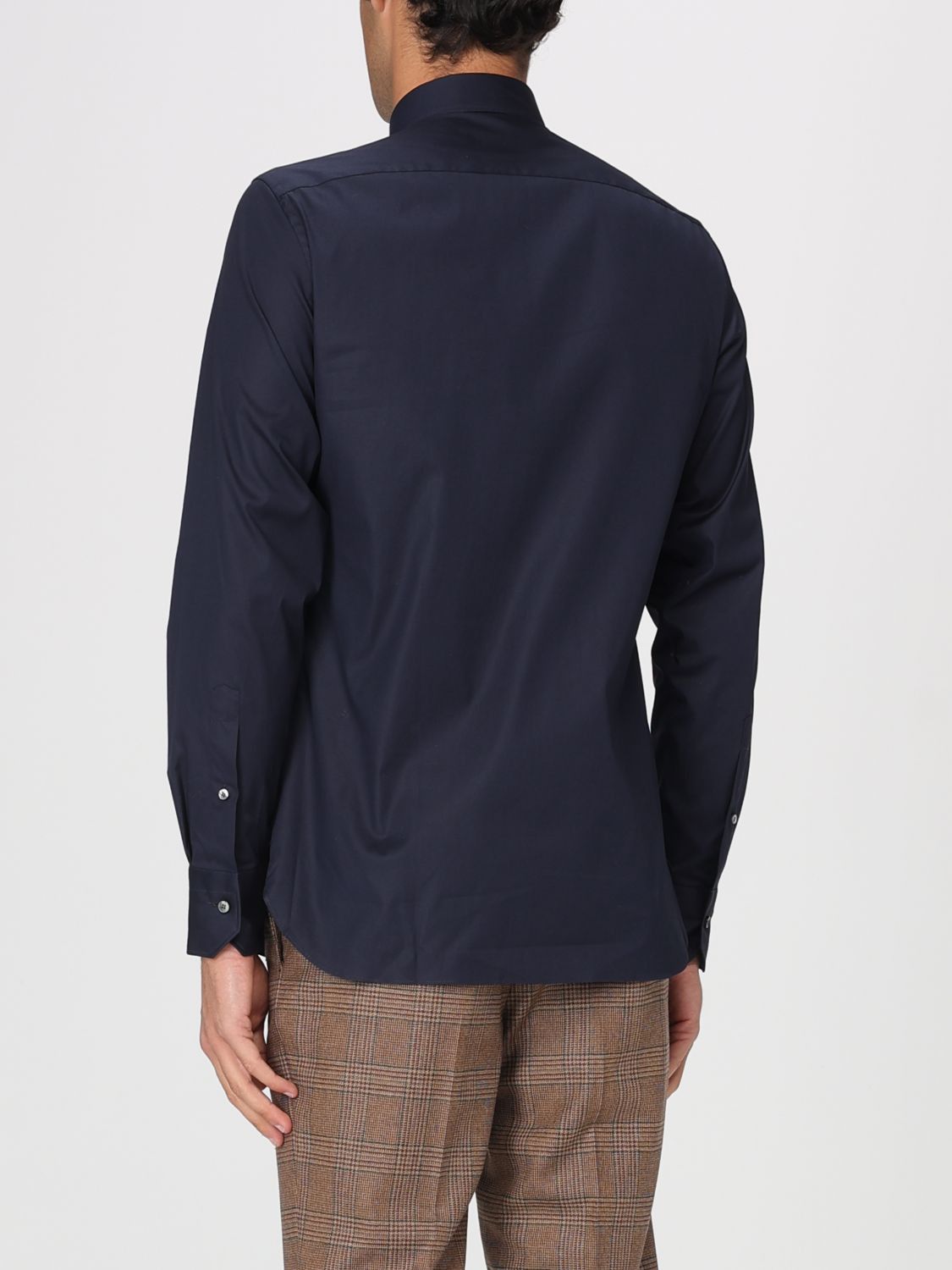 Ermenegildo Zegna Zegna Shirt Men Blue Size US M / EU 48-50 / 2 - 3 Thumbnail
