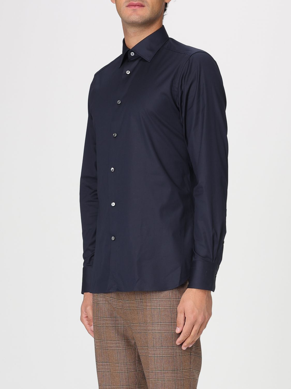 Ermenegildo Zegna Zegna Shirt Men Blue Size US M / EU 48-50 / 2 - 4 Thumbnail