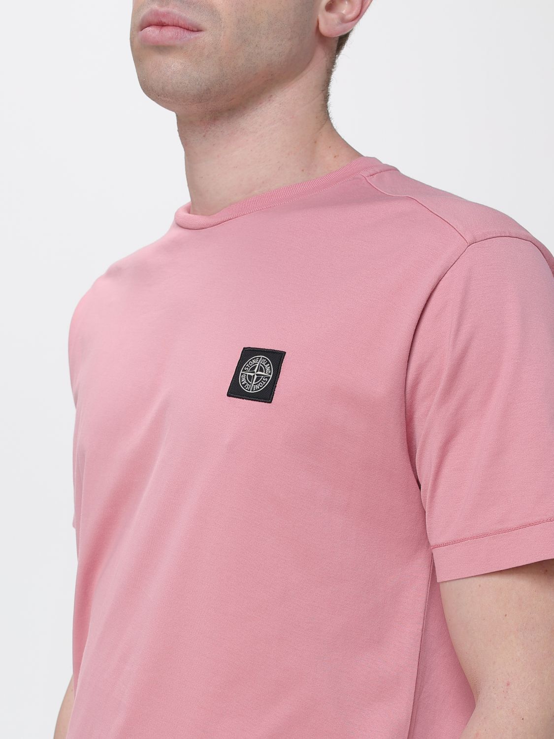 Stone Island Stone Island T-Shirt Men Pink Size US M / EU 48-50 / 2 - 4 Thumbnail