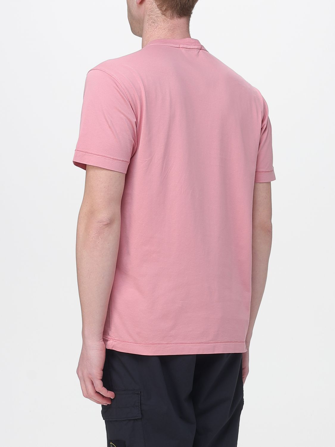 Stone Island Stone Island T-Shirt Men Pink Size US XL / EU 56 / 4 - 3 Thumbnail