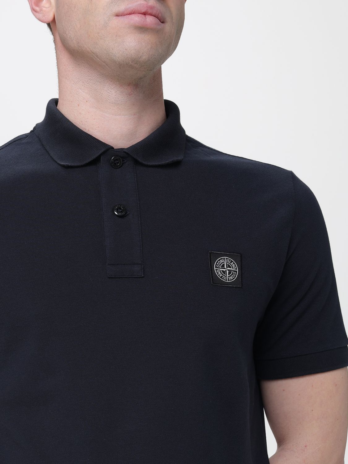 Stone Island Stone Island Polo Shirt Men Blue Size US XXL / EU 58 / 5 - 3 Thumbnail