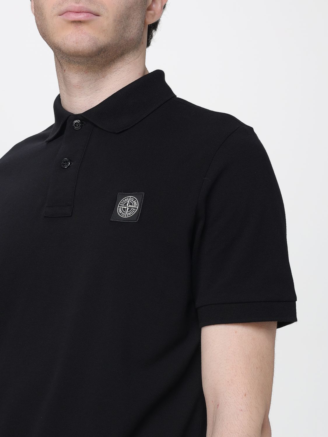 Stone Island Stone Island Polo Shirt Men Black Size US L / EU 52-54 / 3 - 4 Thumbnail