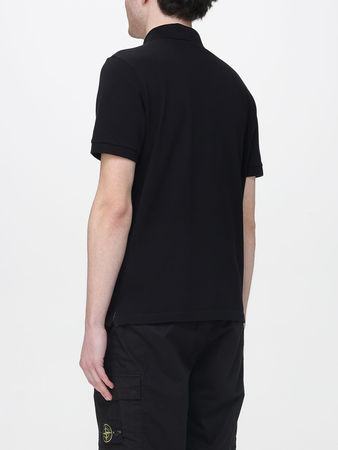Stone Island Stone Island Polo Shirt Men Black Size US XL / EU 56 / 4 - 3 Thumbnail