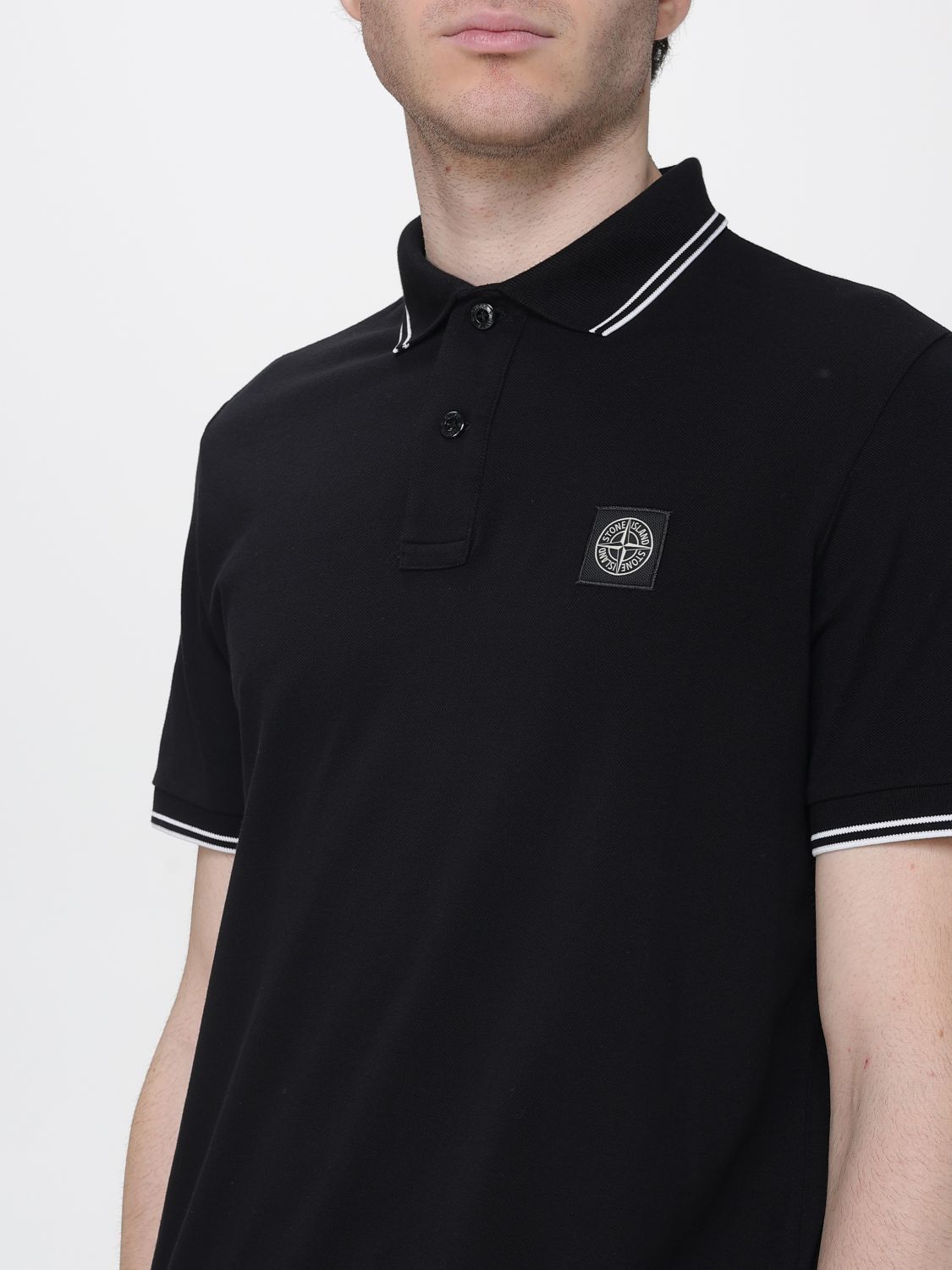 Stone Island Stone Island Polo Shirt Men Black Size US M / EU 48-50 / 2 - 3 Thumbnail