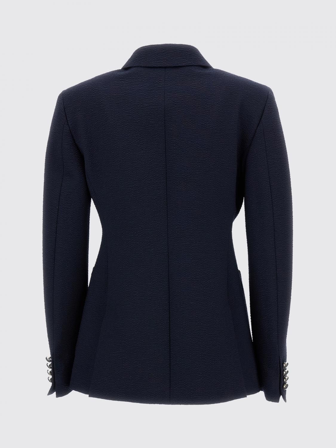 Max Mara Max Mara Jacket Woman Blue Size M / US 6-8 / IT 42-44 - 3 Thumbnail