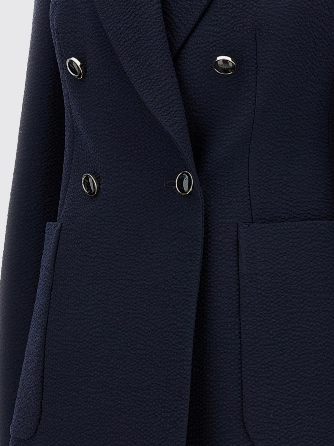 Max Mara Max Mara Jacket Woman Blue Size M / US 6-8 / IT 42-44 - 4 Thumbnail