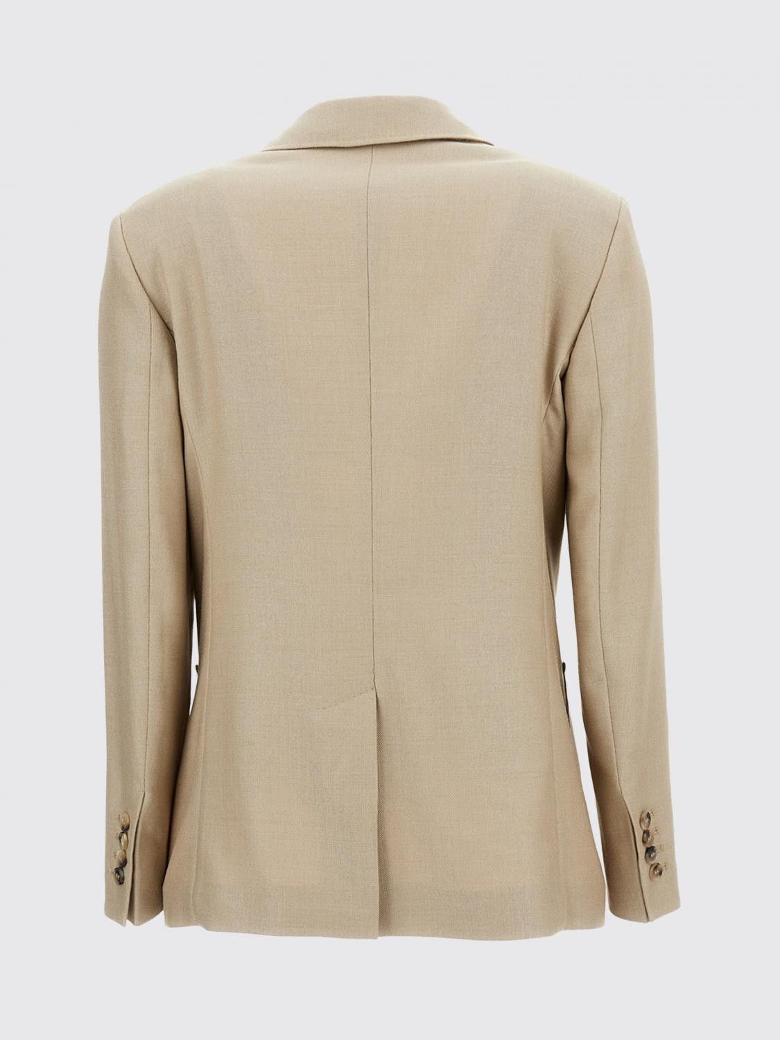 Max Mara Max Mara Jacket Woman Beige Size M / US 6-8 / IT 42-44 - 3 Thumbnail