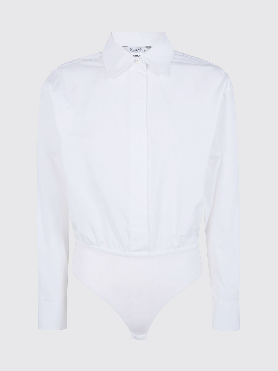 Max Mara Max Mara Shirt Woman White Size M / US 6-8 / IT 42-44 - 2 Thumbnail