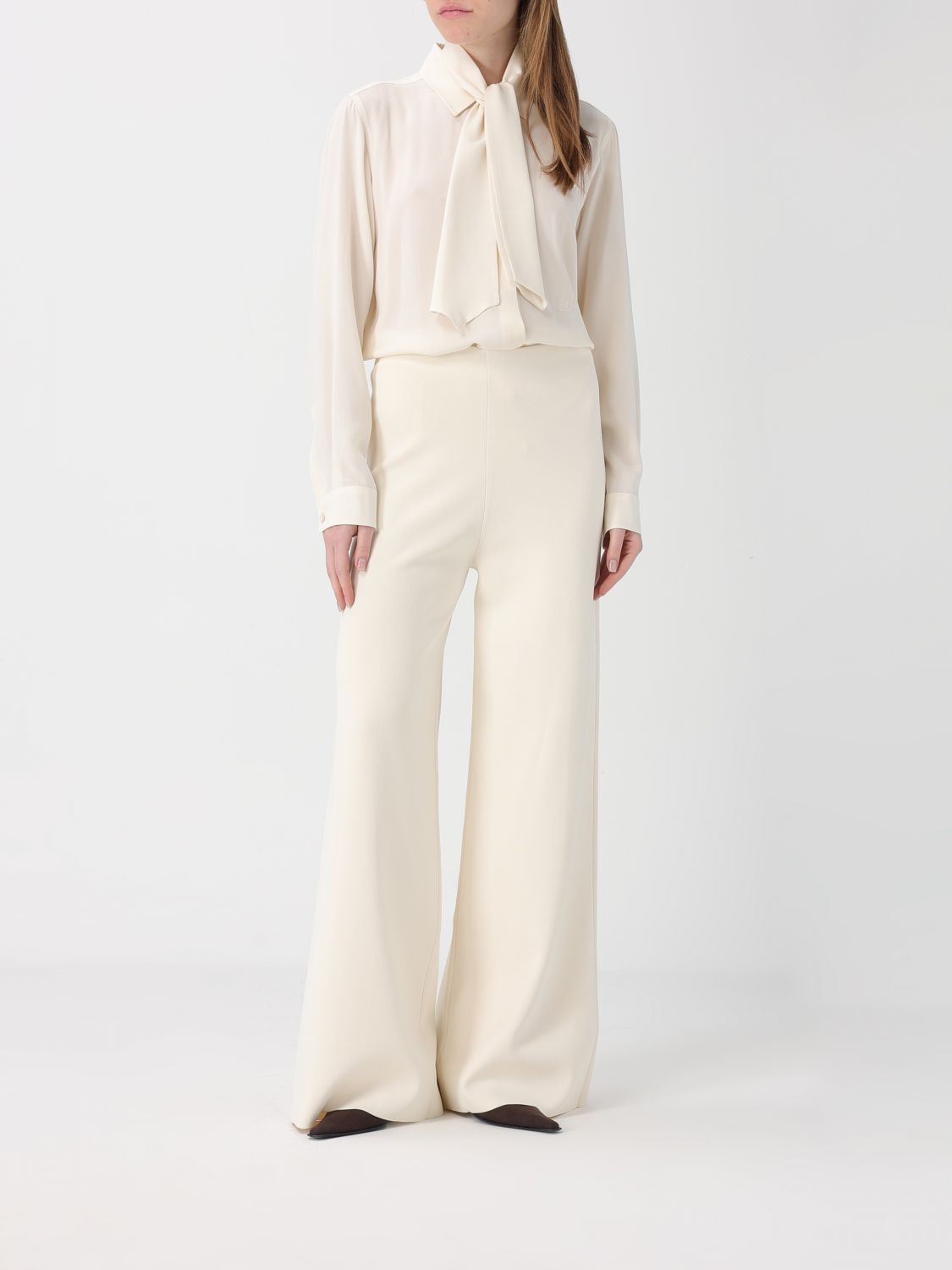 Max Mara Max Mara Shirt Woman Ivory Size XS / US 0-2 / IT 36-38 - 2 Thumbnail
