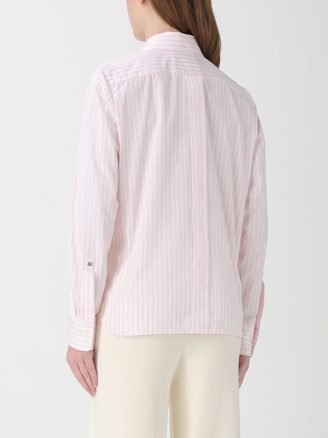 Max Mara Max Mara Shirt Woman White 1 Size S / US 4 / IT 40 - 2 Thumbnail