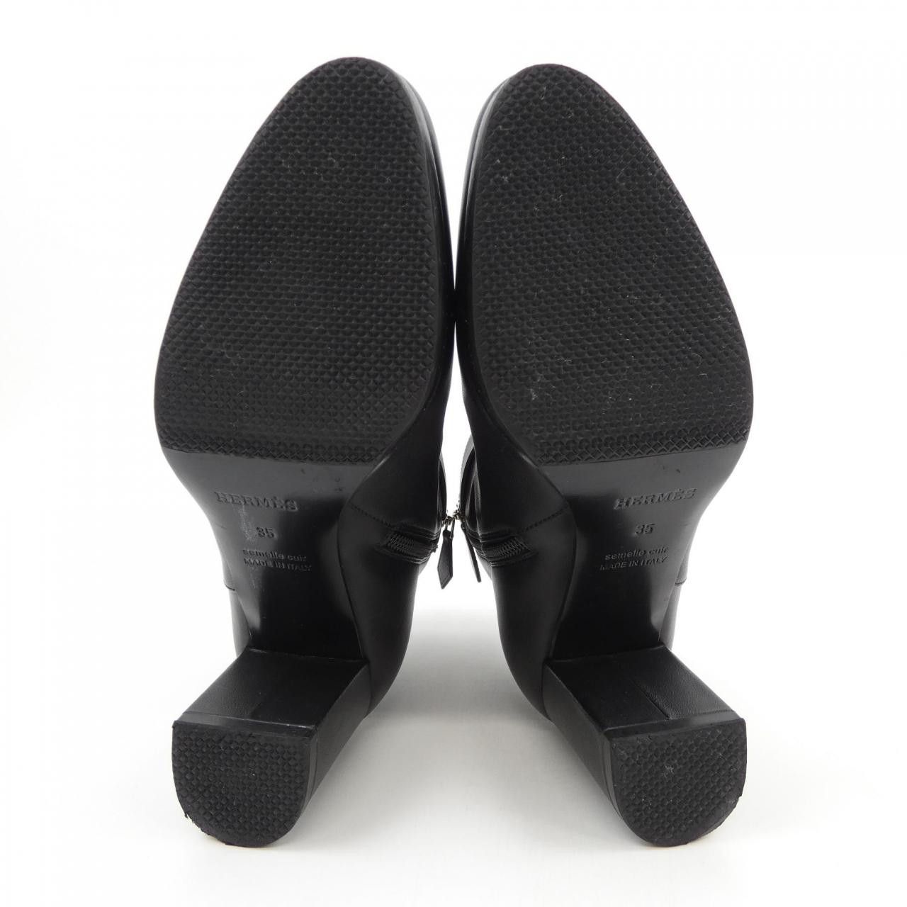 Hermes Hermes Hermes 182102Z Calf Boots 35 Leather Shoes DUTY FREE for USA Size ONE SIZE - 4 Thumbnail