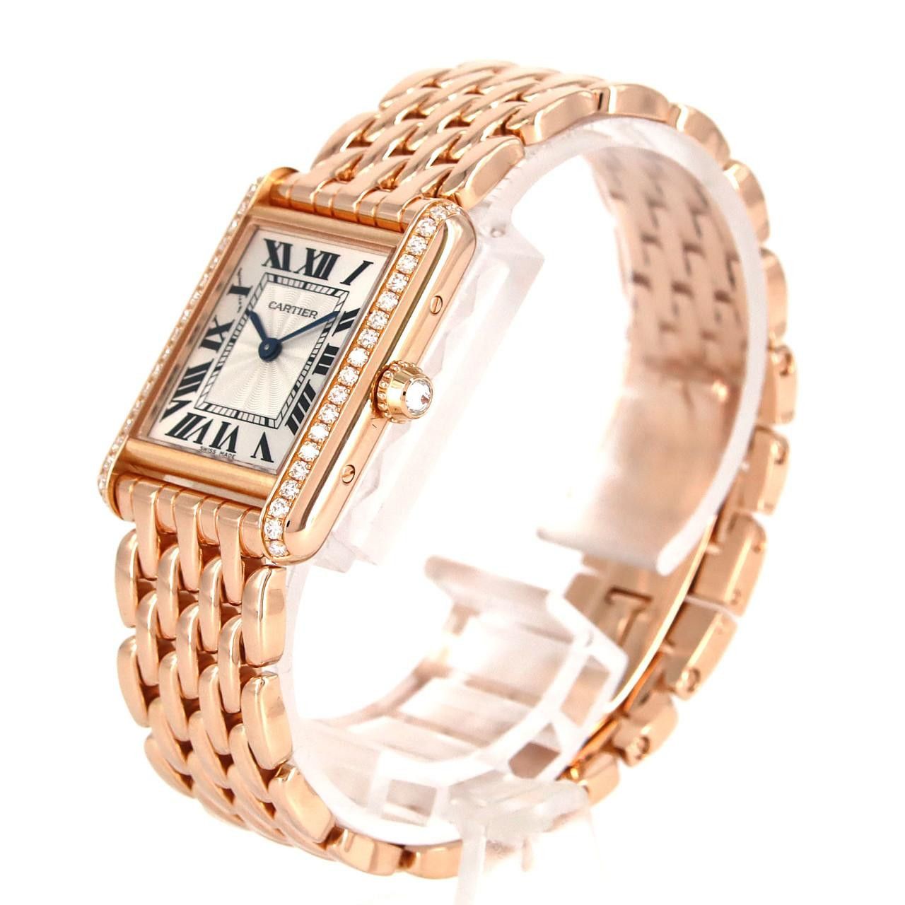 Cartier Cartier Cartier Tank Louis Cartier Au750 Manual Precious Metal Other WJTA0020 DUTY FREE for USA Size ONE SIZE - 2 Thumbnail