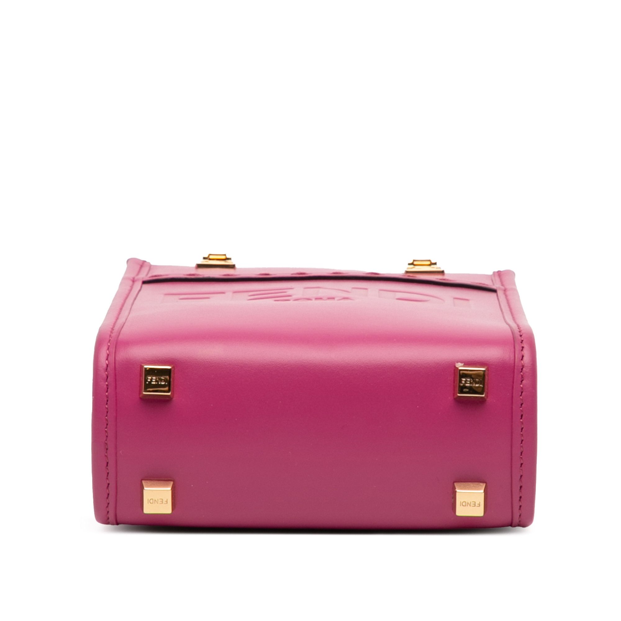 Fendi Fendi Mini Leather Sunshine Shopper Tote Size ONE SIZE - 3 Thumbnail