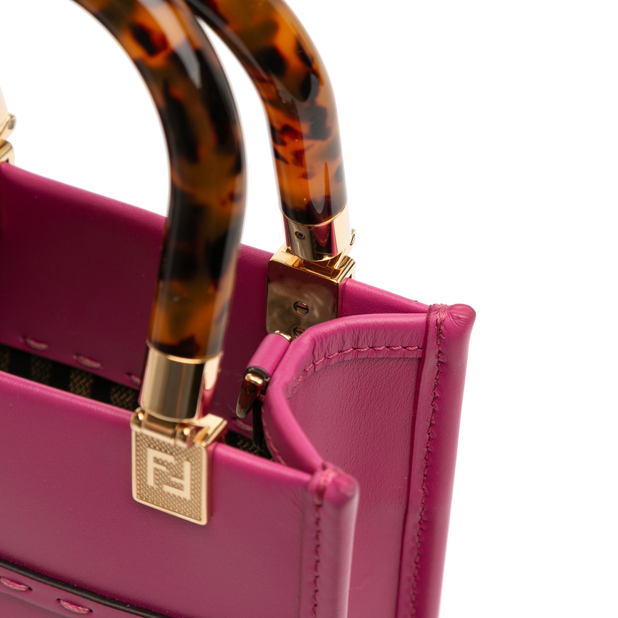 Fendi Fendi Mini Leather Sunshine Shopper Tote Size ONE SIZE - 8 Thumbnail