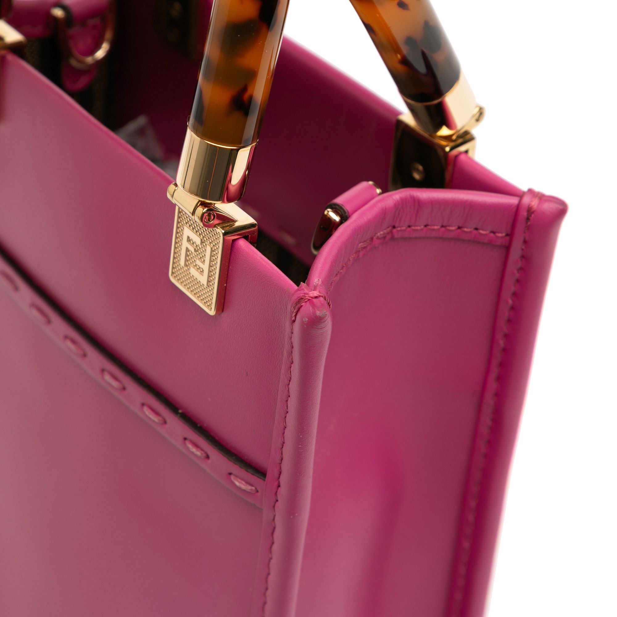 Fendi Fendi Mini Leather Sunshine Shopper Tote Size ONE SIZE - 9 Thumbnail