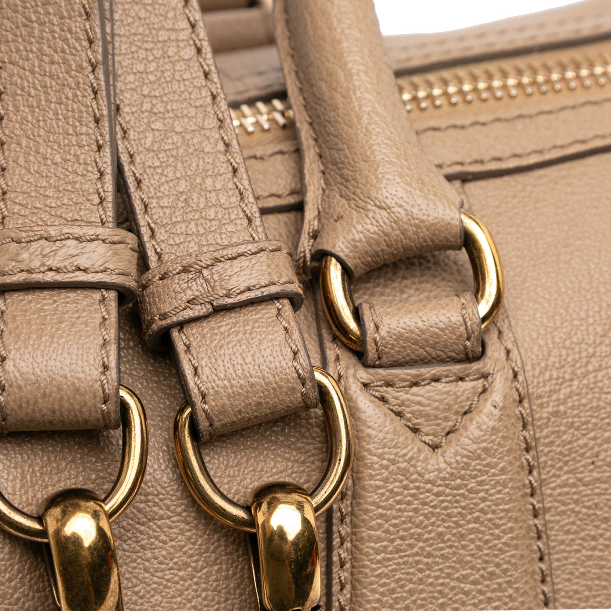 Burberry Burberry Medium Leather Kirley Satchel Size ONE SIZE - 10 Thumbnail