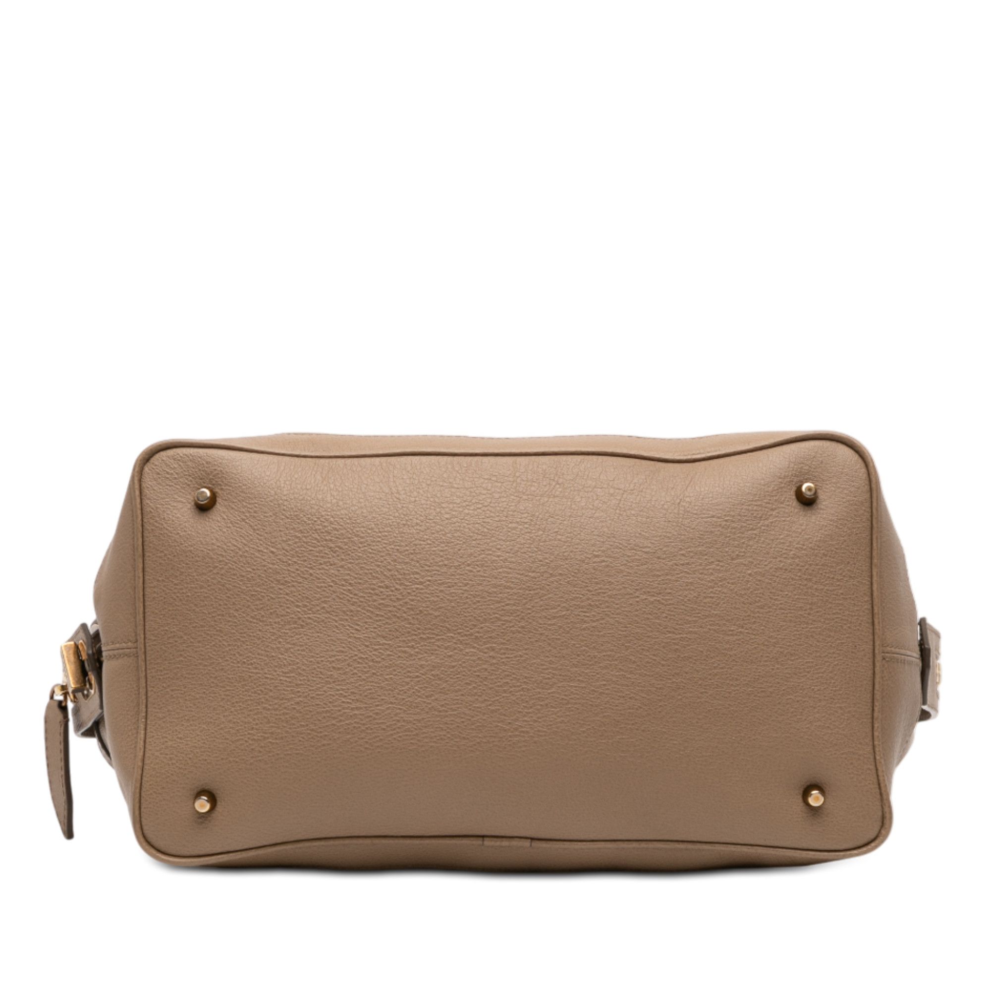 Burberry Burberry Medium Leather Kirley Satchel Size ONE SIZE - 3 Thumbnail