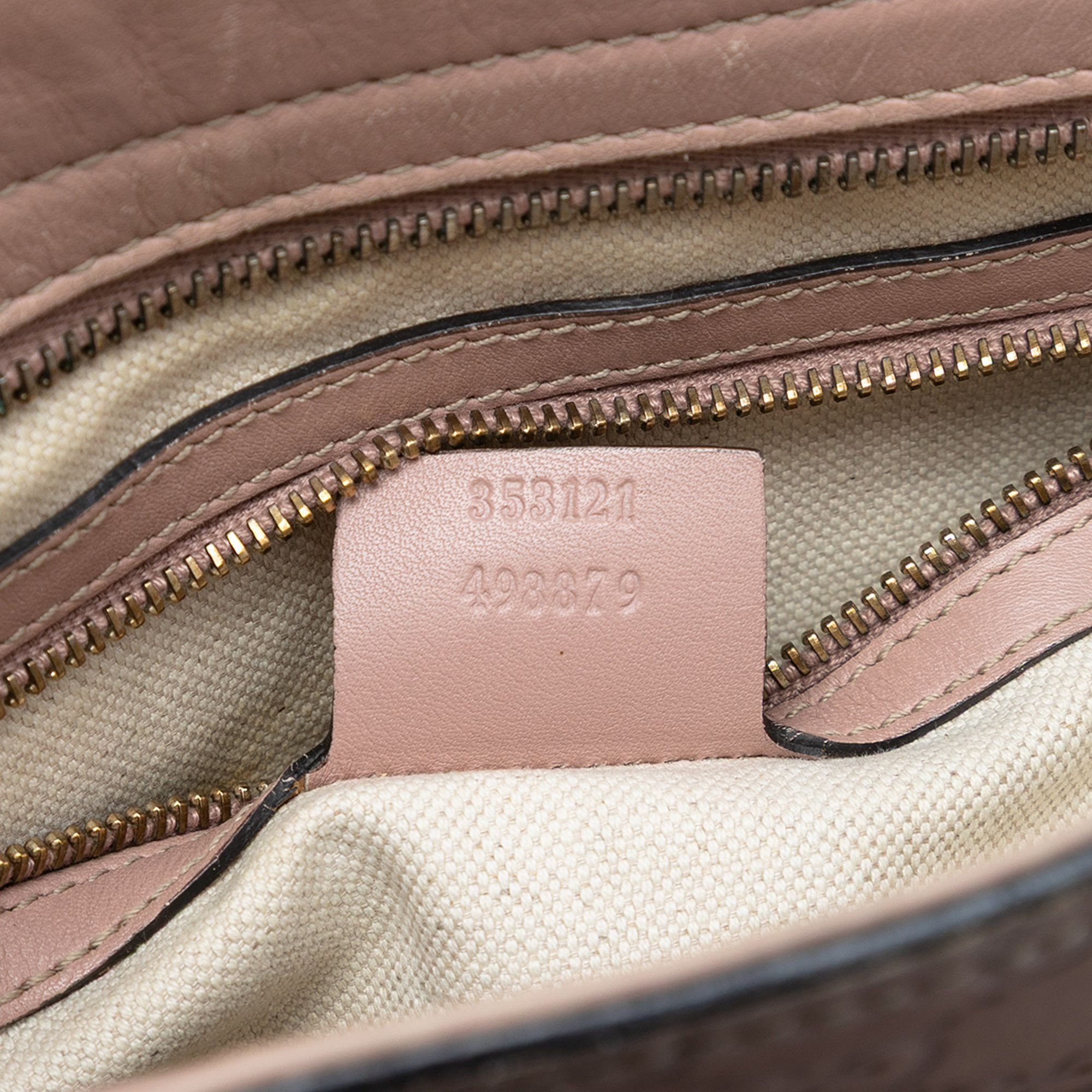 Gucci Gucci Small Guccissima Bree Satchel Size ONE SIZE - 6 Thumbnail