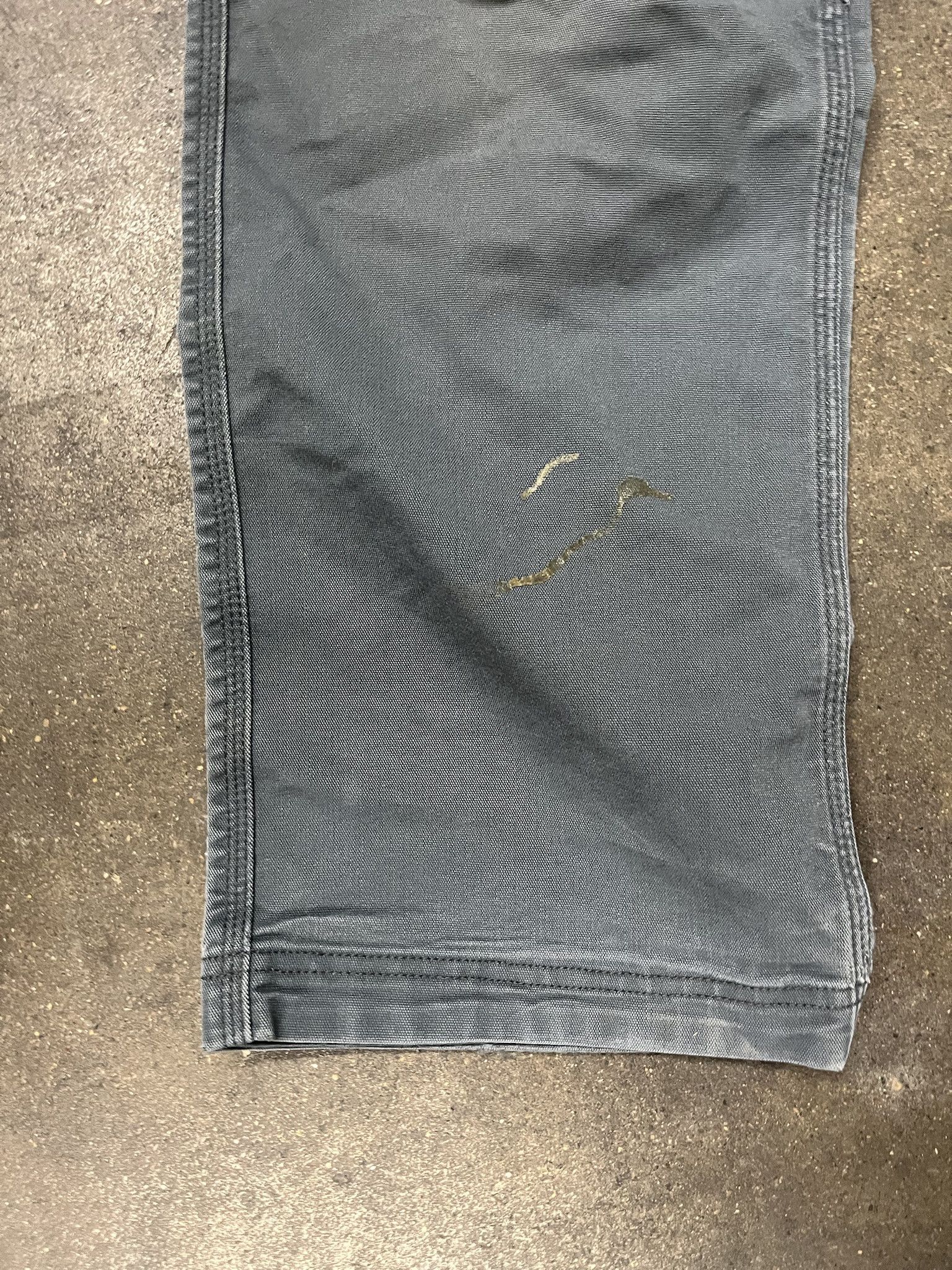 Carhartt × Vintage Vintage 2000s Duluth Trading Co Blue Canvas Cargo Pants Size 41 Size US 41 - 2 Thumbnail