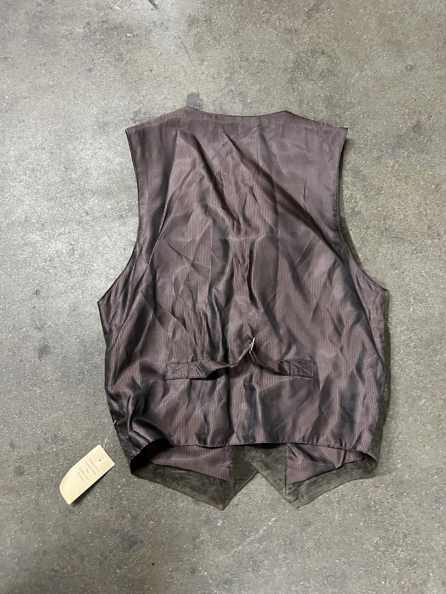 Vintage × Wilsons Leather Vintage 2000s Wilsons Leather Deadstock NWT Vest Size S Size US S / EU 44-46 / 1 - 3 Thumbnail