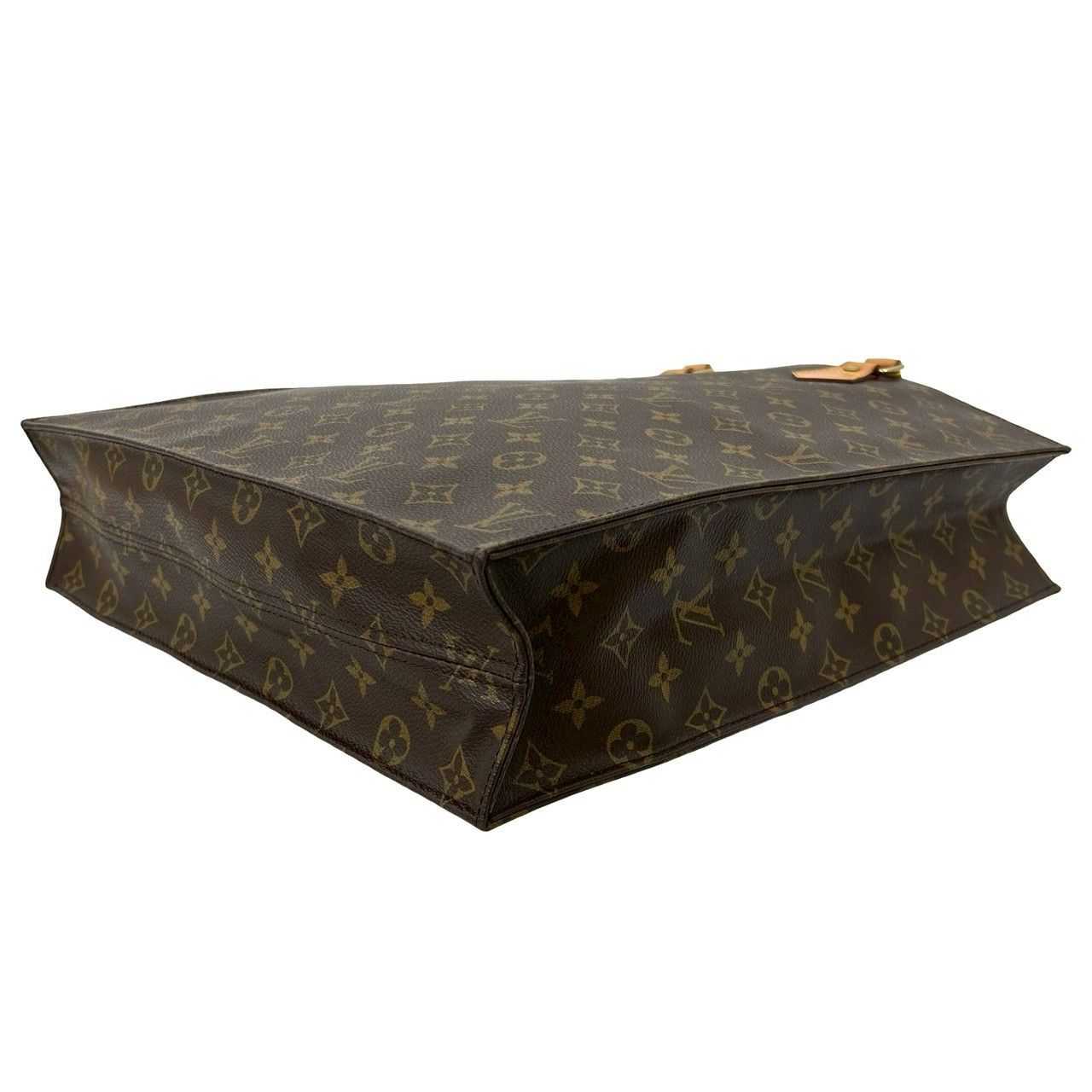 Louis Vuitton Louis Vuitton Louis Vuitton Sac Plat Monogram Leather Tote Bag Textile Tote Bag DUTY FREE for USA Size ONE SIZE - 9 Thumbnail