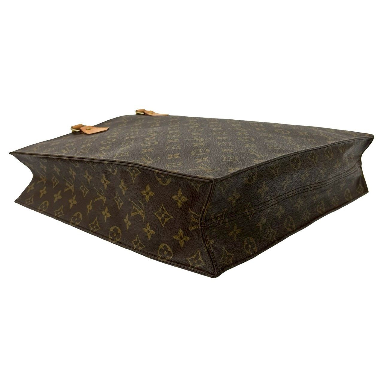 Louis Vuitton Louis Vuitton Louis Vuitton Sac Plat Monogram Leather Tote Bag Textile Tote Bag DUTY FREE for USA Size ONE SIZE - 8 Thumbnail