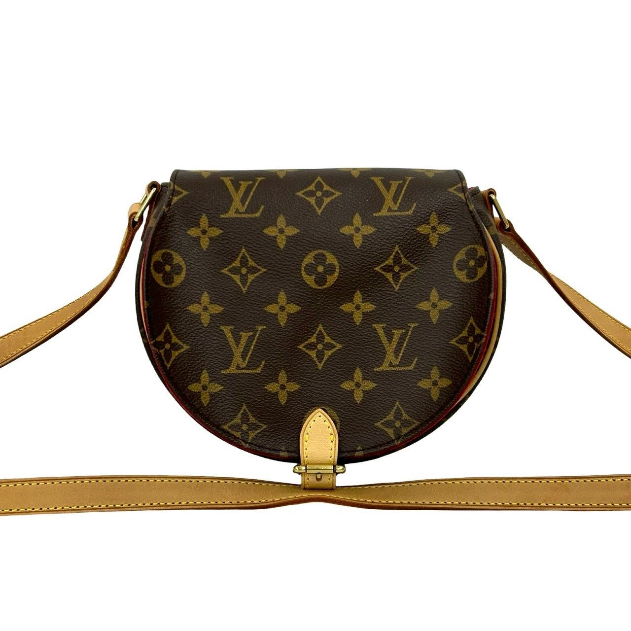 Louis Vuitton Louis Vuitton Louis Vuitton Tambourin Monogram Leather Mini Shoulder Bag Textile Shoulder Bag DUTY FREE for USA Size ONE SIZE - 2 Thumbnail