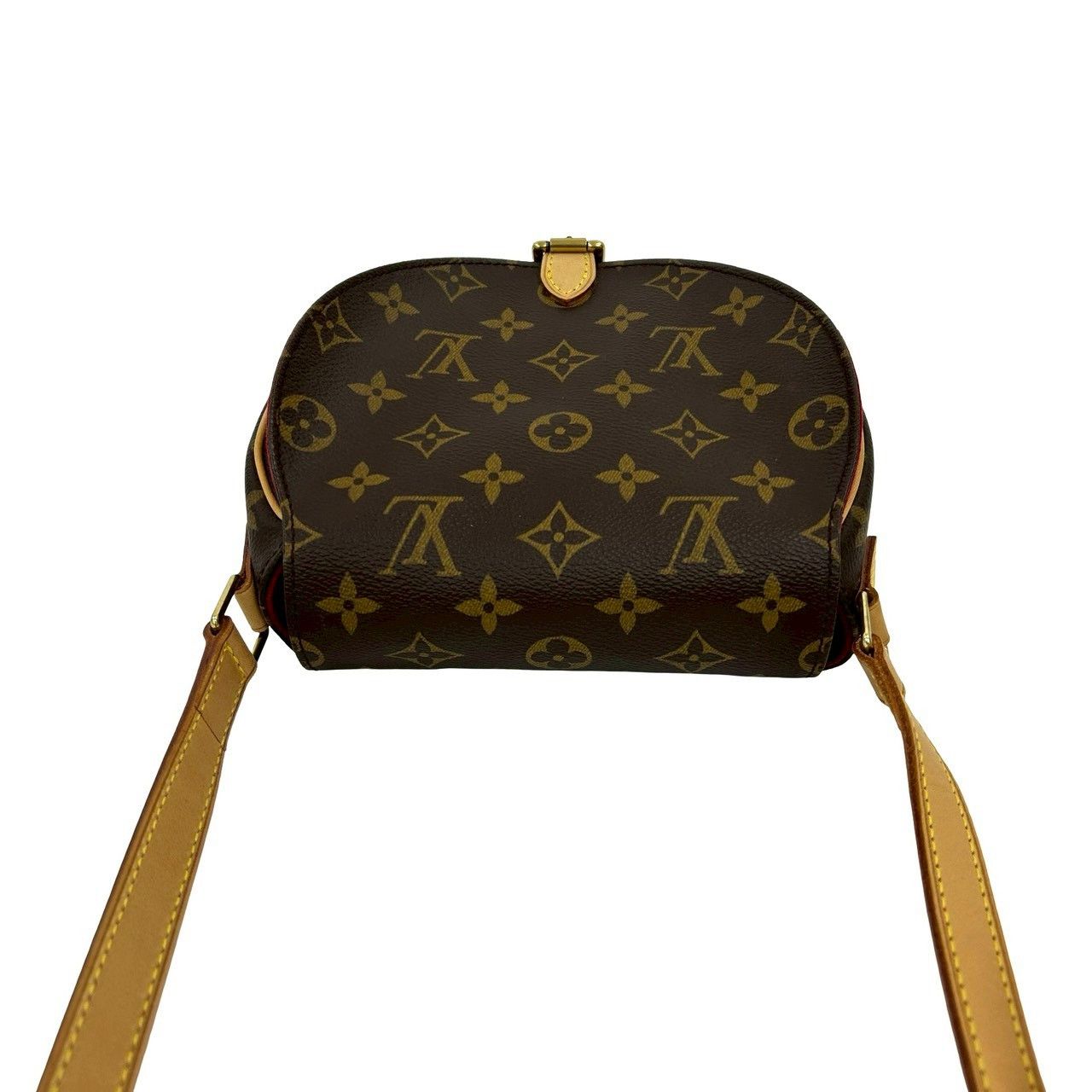 Louis Vuitton Louis Vuitton Louis Vuitton Tambourin Monogram Leather Mini Shoulder Bag Textile Shoulder Bag DUTY FREE for USA Size ONE SIZE - 5 Thumbnail