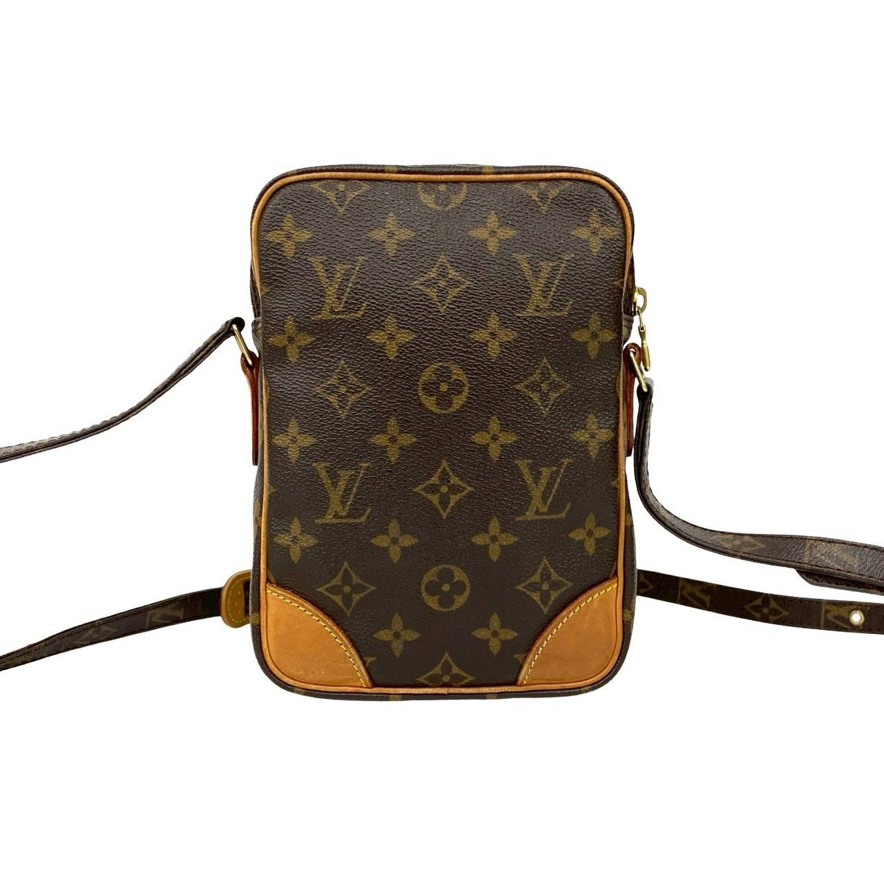 Louis Vuitton Louis Vuitton Louis Vuitton Amazon Monogram Leather Mini Shoulder Bag Textile Shoulder Bag DUTY FREE for USA Size ONE SIZE - 4 Thumbnail