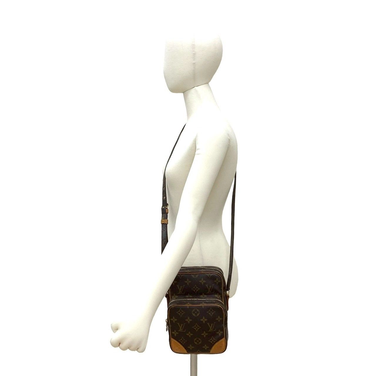 Louis Vuitton Louis Vuitton Louis Vuitton Amazon Monogram Leather Mini Shoulder Bag Textile Shoulder Bag DUTY FREE for USA Size ONE SIZE - 3 Thumbnail