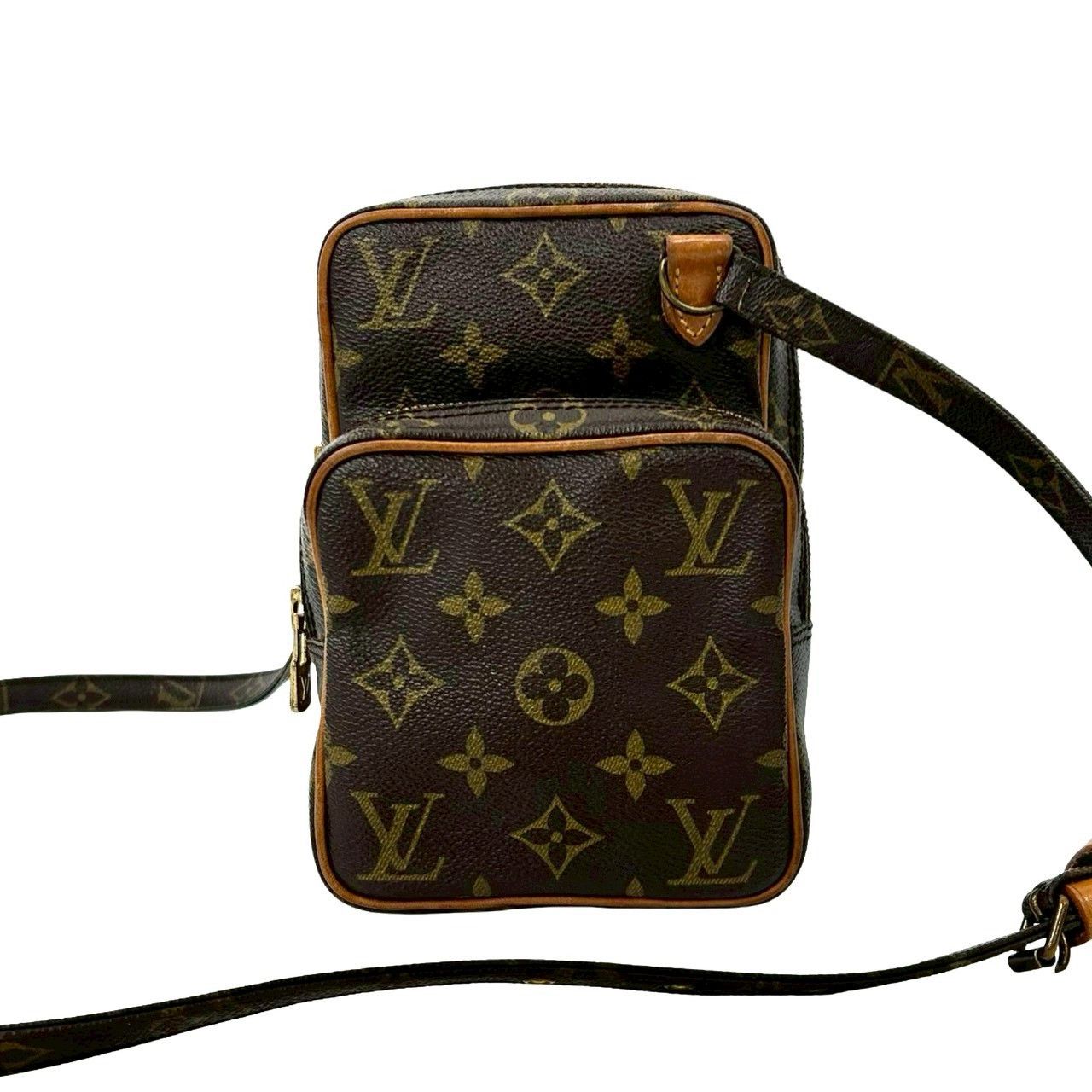 Louis Vuitton Louis Vuitton Louis Vuitton Amazon Monogram Leather Mini Shoulder Bag Textile Shoulder Bag DUTY FREE for USA Size ONE SIZE - 2 Thumbnail