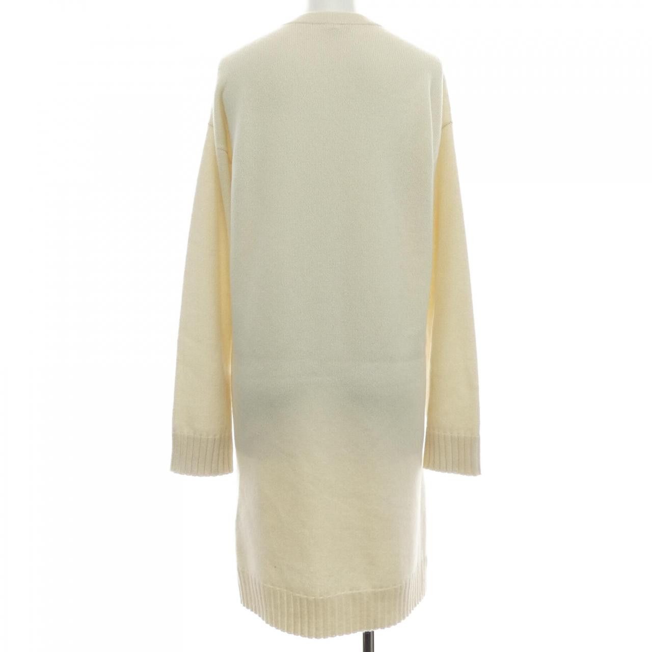 Hermes Hermes Hermès 100% Cashmere Dress 36 Textile Dresses DUTY FREE for USA Size ONE SIZE - 2 Thumbnail
