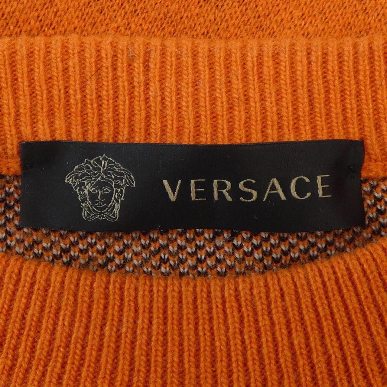 Versace Versace Versace Cashmere Blend Knit Textile Tops A84887 DUTY FREE for USA Size ONE SIZE - 4 Thumbnail