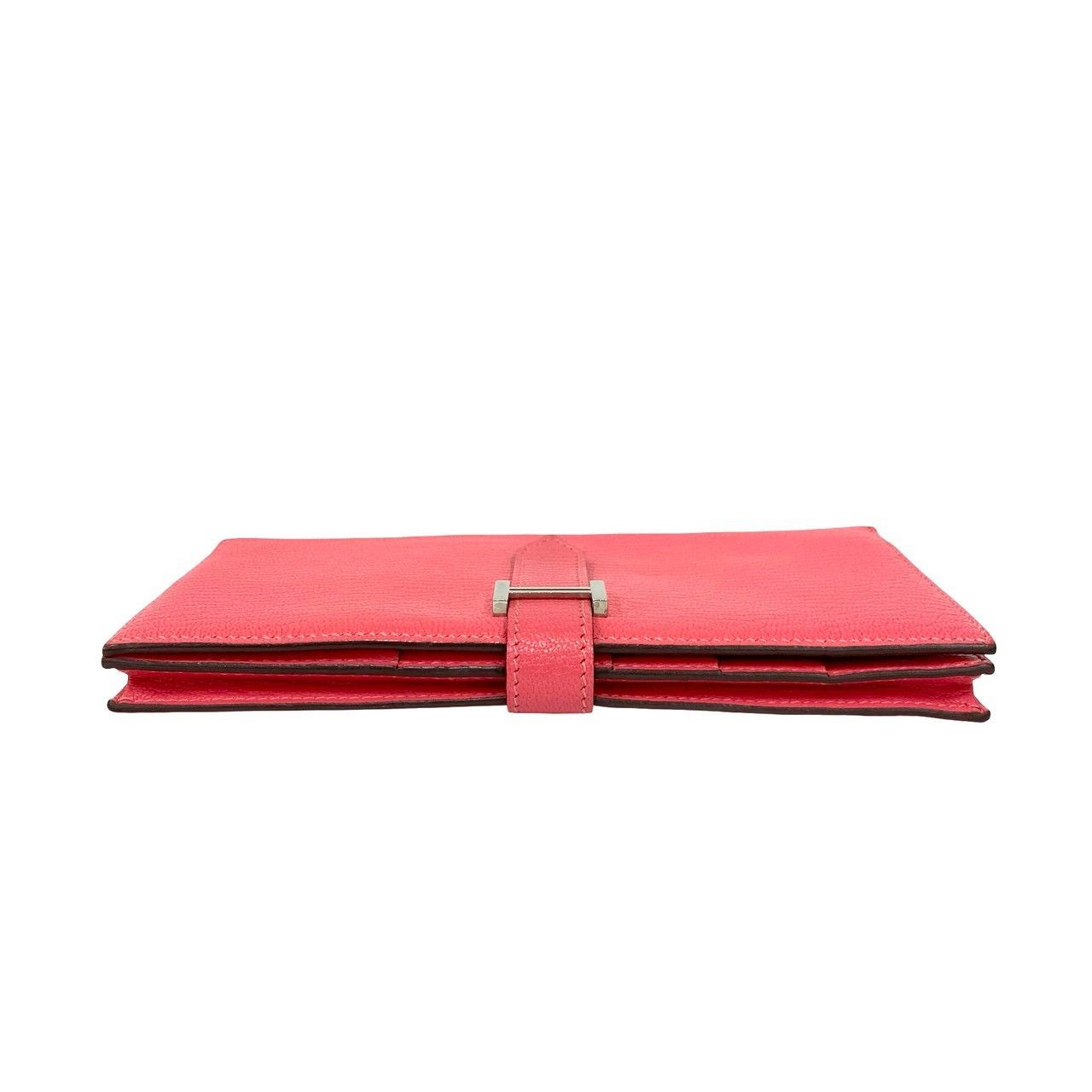 Hermes Hermes Hermès Béarn Soufflet Chevre Long Wallet Leather Long Wallet Stamp X (2016) DUTY FREE for USA Size ONE SIZE - 7 Thumbnail