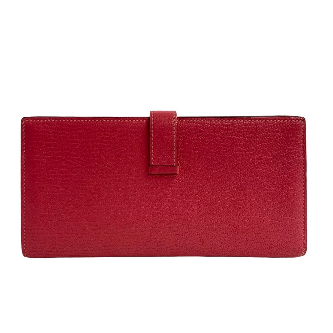 Hermes Hermes Hermès Béarn Soufflet Chevre Long Wallet Leather Long Wallet Stamp X (2016) DUTY FREE for USA Size ONE SIZE - 8 Thumbnail