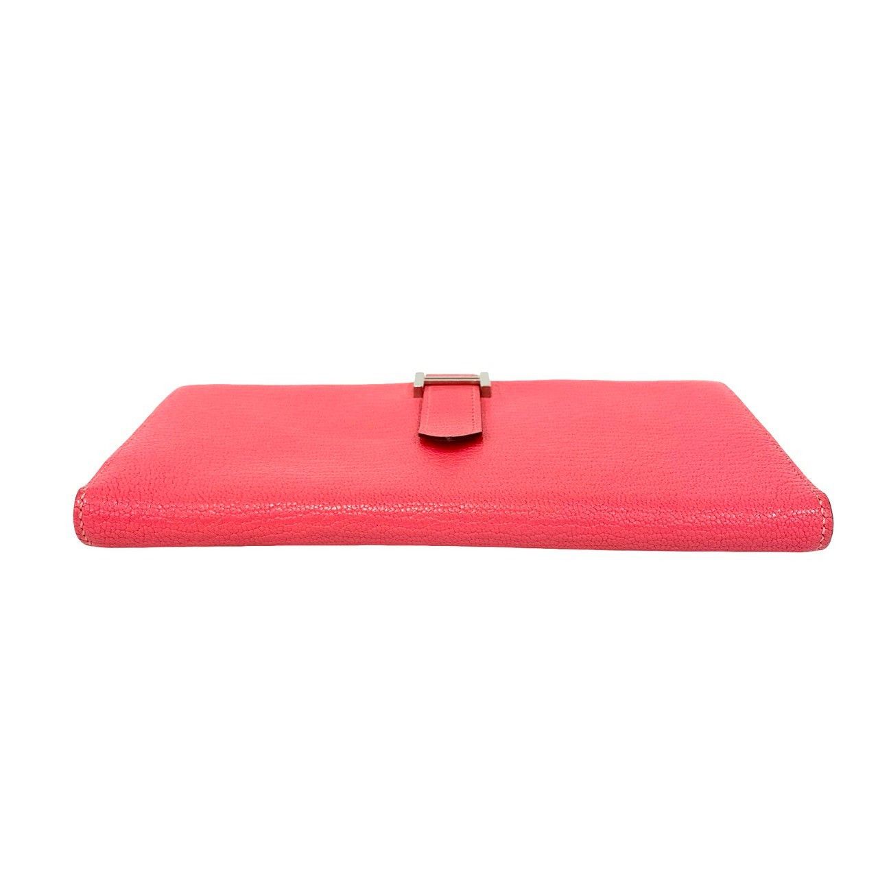 Hermes Hermes Hermès Béarn Soufflet Chevre Long Wallet Leather Long Wallet Stamp X (2016) DUTY FREE for USA Size ONE SIZE - 14 Thumbnail