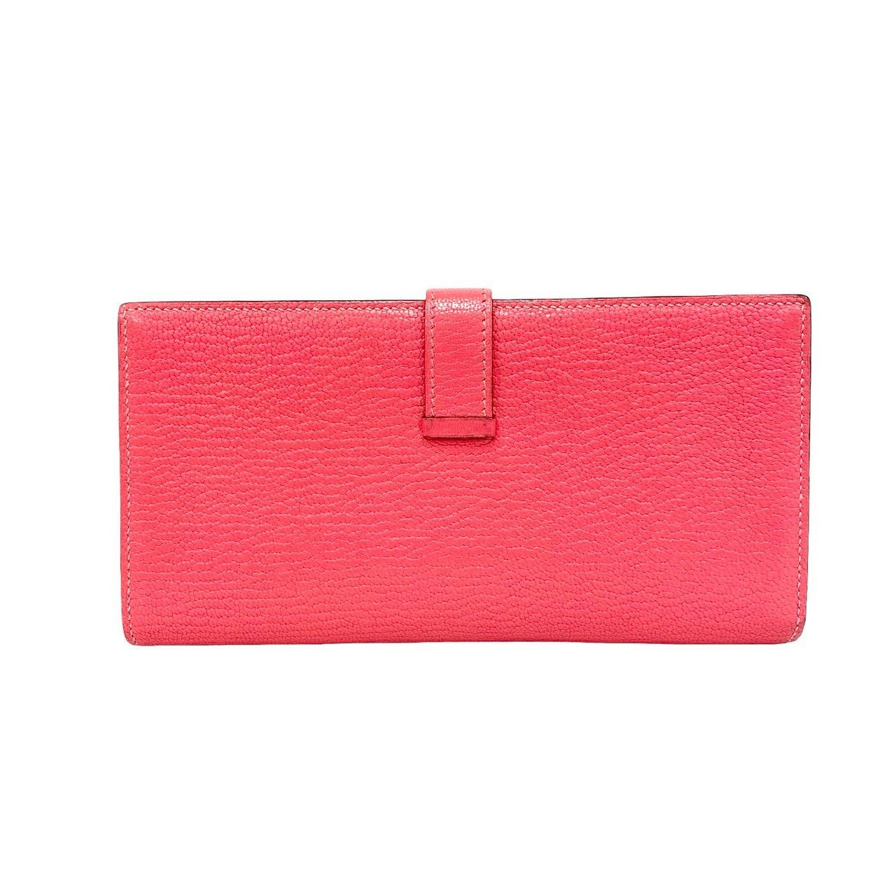 Hermes Hermes Hermès Béarn Soufflet Chevre Long Wallet Leather Long Wallet Stamp X (2016) DUTY FREE for USA Size ONE SIZE - 5 Thumbnail