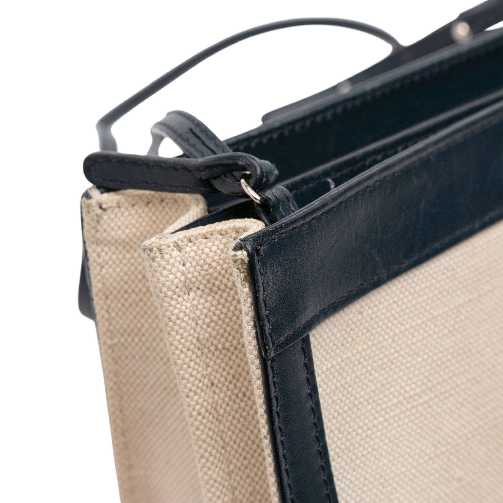 Balenciaga Balenciaga Canvas Navy Pochette Crossbody Size ONE SIZE - 9 Thumbnail