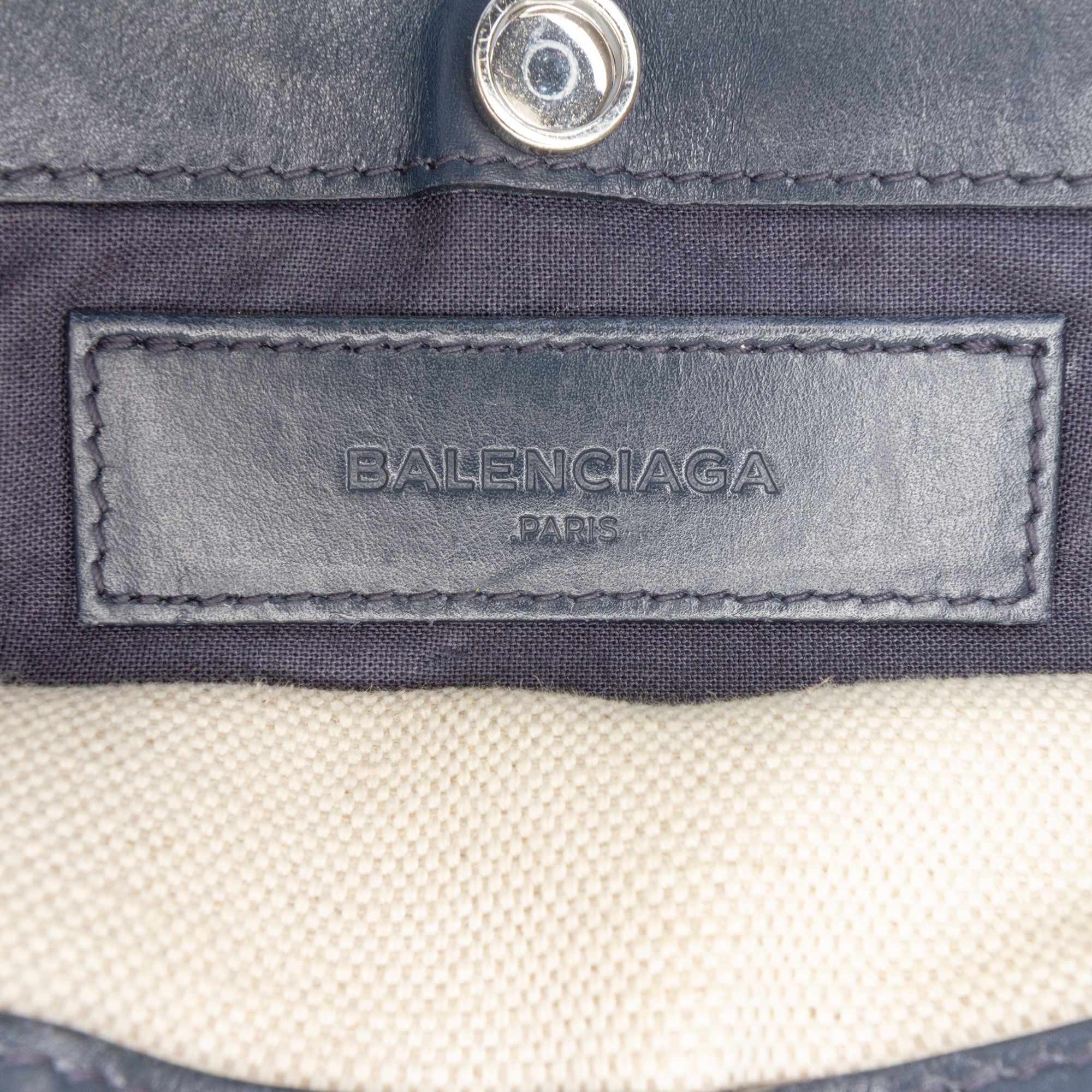Balenciaga Balenciaga Canvas Navy Pochette Crossbody Size ONE SIZE - 5 Thumbnail