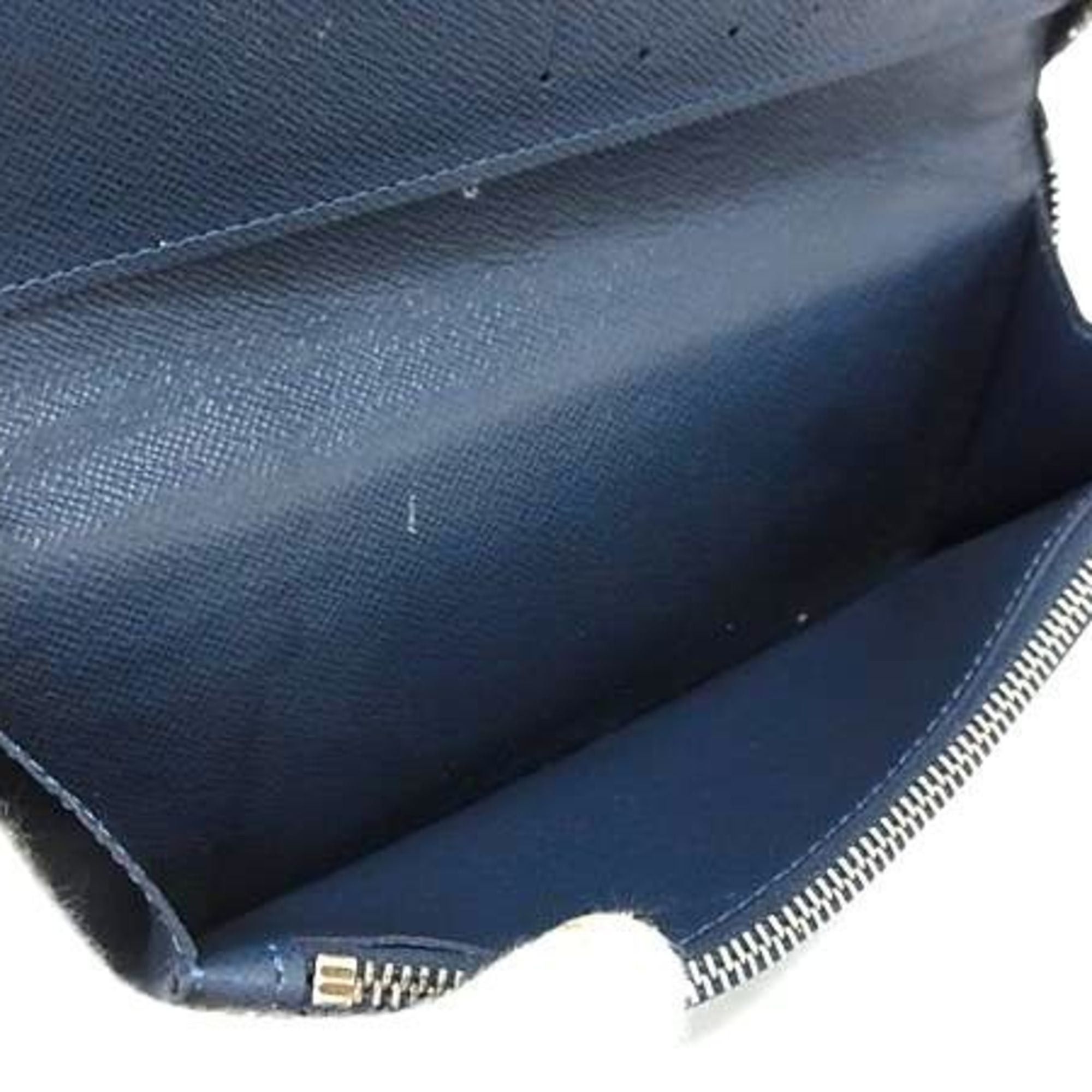 Louis Vuitton Louis Vuitton Wallet Portefeuille Vasco M61807 Ocean (Blue) Taiga Men's Size ONE SIZE - 5 Thumbnail