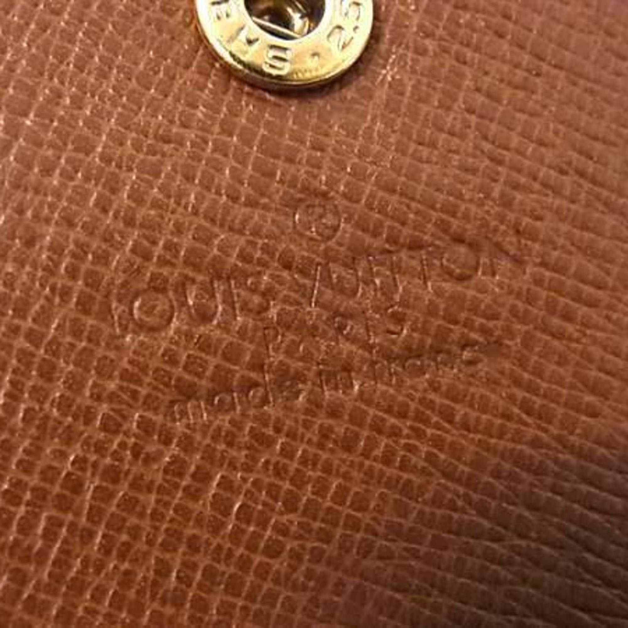 Louis Vuitton Louis Vuitton Pochette Porte Monnaie Credit M61723 Brown Monogram Bifold Long Wallet for Men and Women Size ONE SIZE - 7 Thumbnail