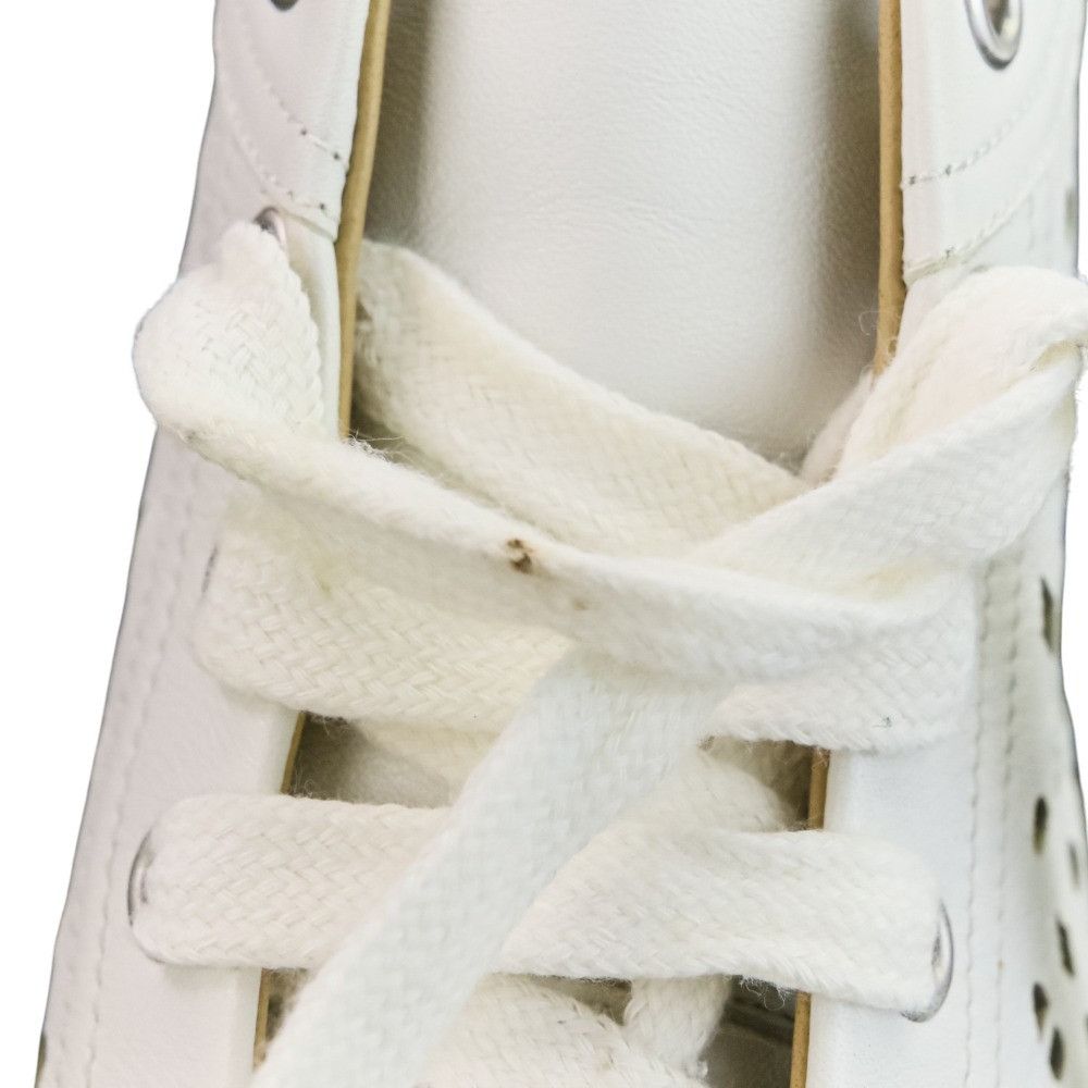 Hermes Hermes Hermes Jimmy Cutwork Leather High Top Sneakers 36 Leather Shoes DUTY FREE for USA Size ONE SIZE - 16 Thumbnail