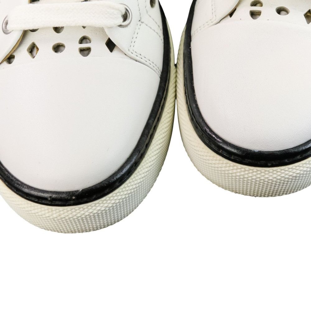 Hermes Hermes Hermes Jimmy Cutwork Leather High Top Sneakers 36 Leather Shoes DUTY FREE for USA Size ONE SIZE - 13 Thumbnail