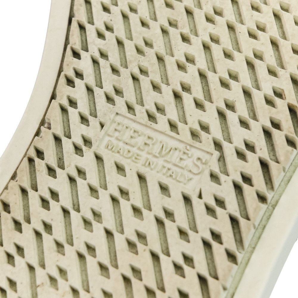 Hermes Hermes Hermes Jimmy Cutwork Leather High Top Sneakers 36 Leather Shoes DUTY FREE for USA Size ONE SIZE - 8 Thumbnail
