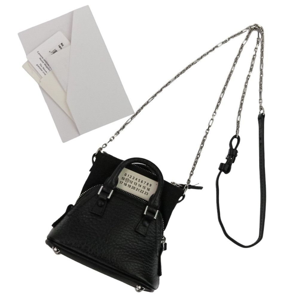 Other Other Maison Margiela 5AC Mini Chain Shoulder Bag Leather Crossbody Bag SB3WG0025 DUTY FREE for USA Size ONE SIZE - 14 Thumbnail